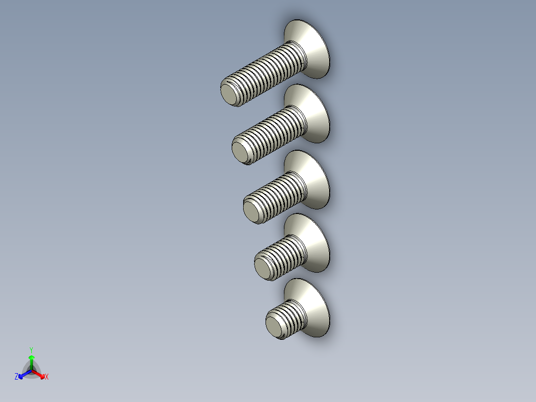 内六角螺栓-M10 Set_CSK Allen Bolt