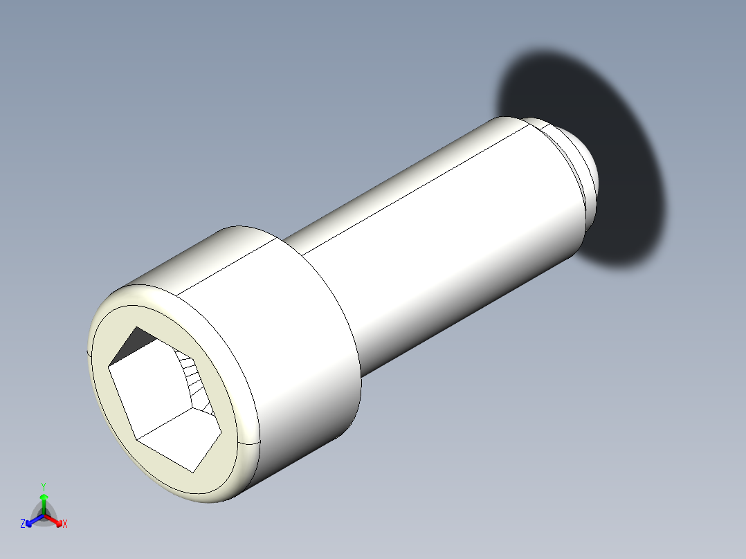 全圓定位珠螺絲(有頭)2271-3D多系列多零件图纸模型