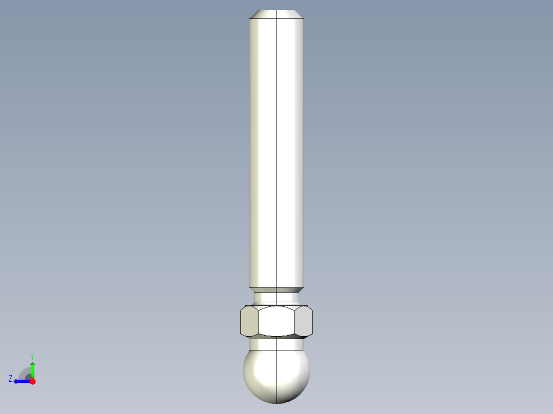 型材-KJN M12X66 THREADED ROD 098DM12066M右视图