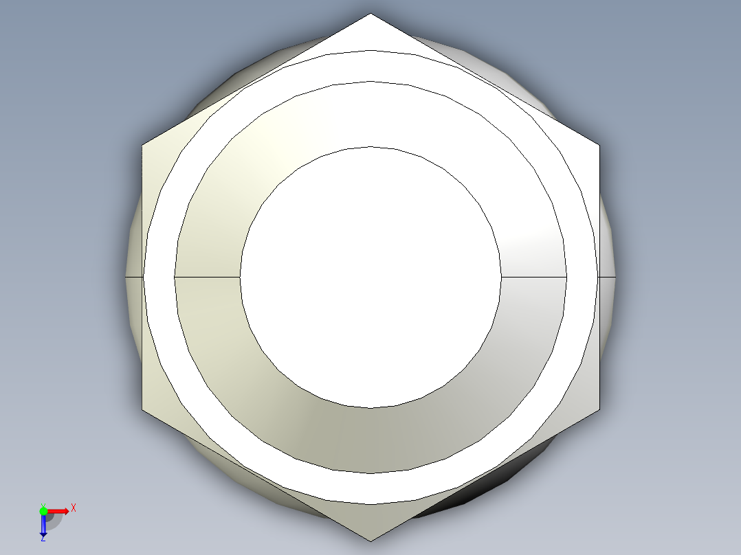 型材-KJN M12X66 THREADED ROD 098DM12066M俯视图