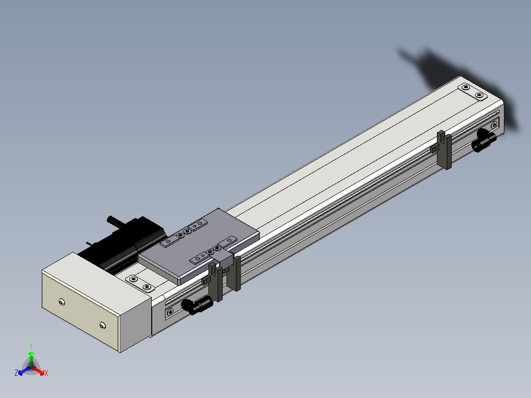 Toyo东佑达直线模组-ECH6-300-BR.igs