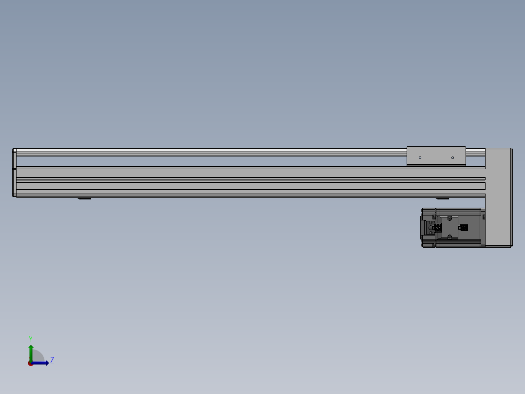 精密模组MY130-T10-550L-BM-P20B-C4-C左视图