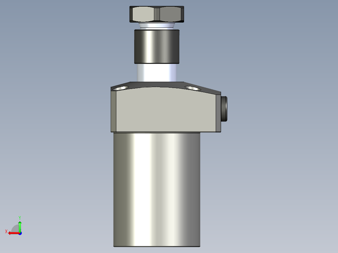 KOSMEKLHS0480-CR-Y60多系列多零件图纸模型后视图
