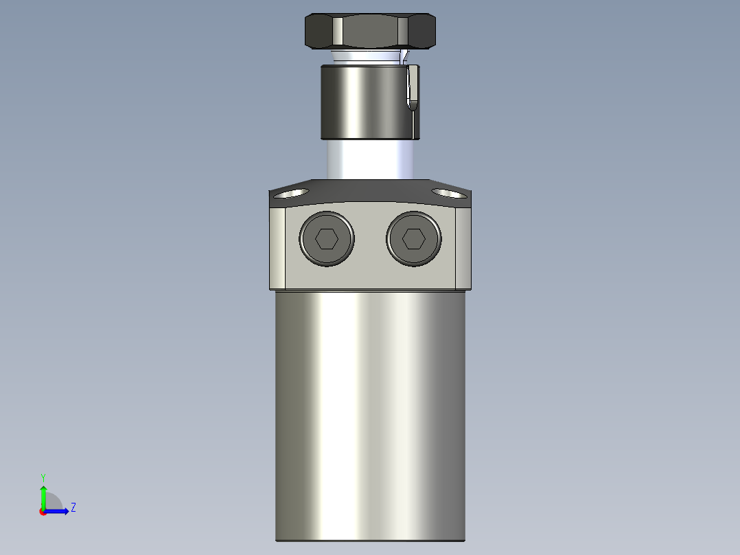 KOSMEKLHS0480-CR-Y60多系列多零件图纸模型左视图