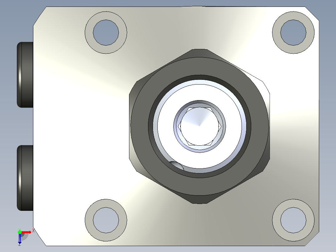 KOSMEKLHS0480-CR-Y60多系列多零件图纸模型俯视图