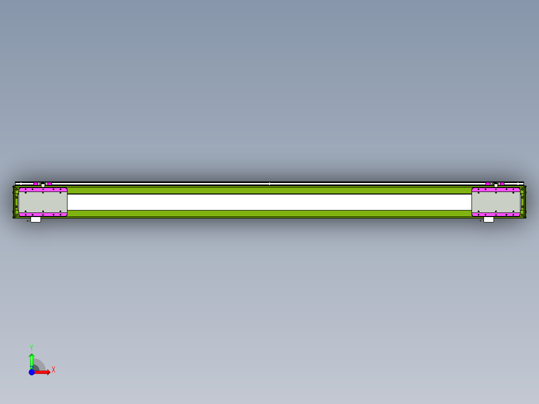 威洛博LC系列3d模型模组2LC14S2Y-S1700前视图
