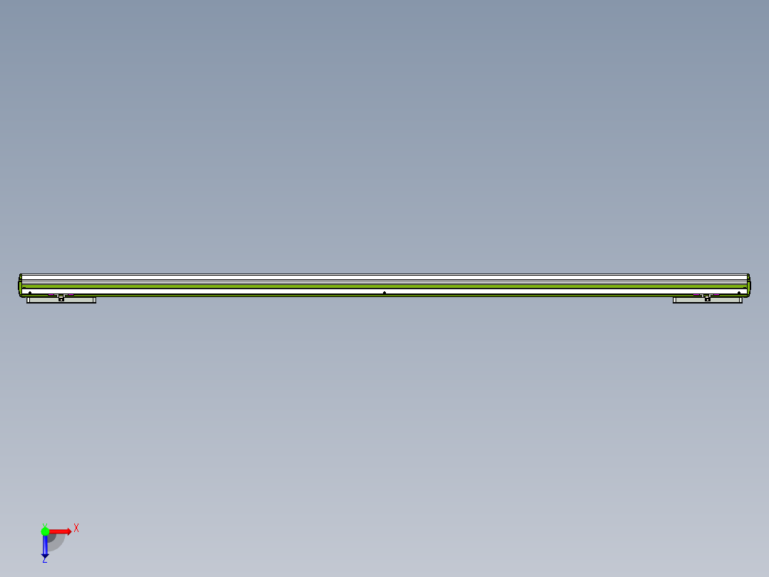 威洛博LC系列3d模型模组2LC14S2Y-S1700俯视图