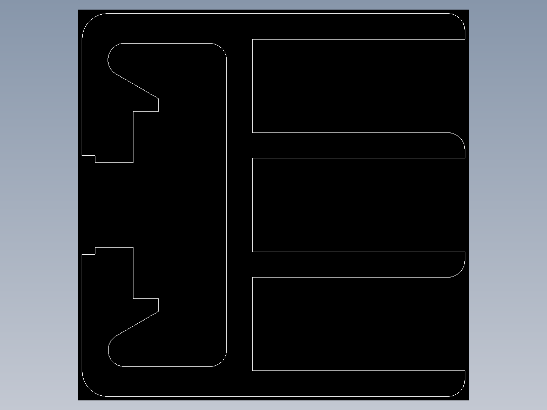 型材-BR SLIDING DOOR PROFILE 3842990115.DXF