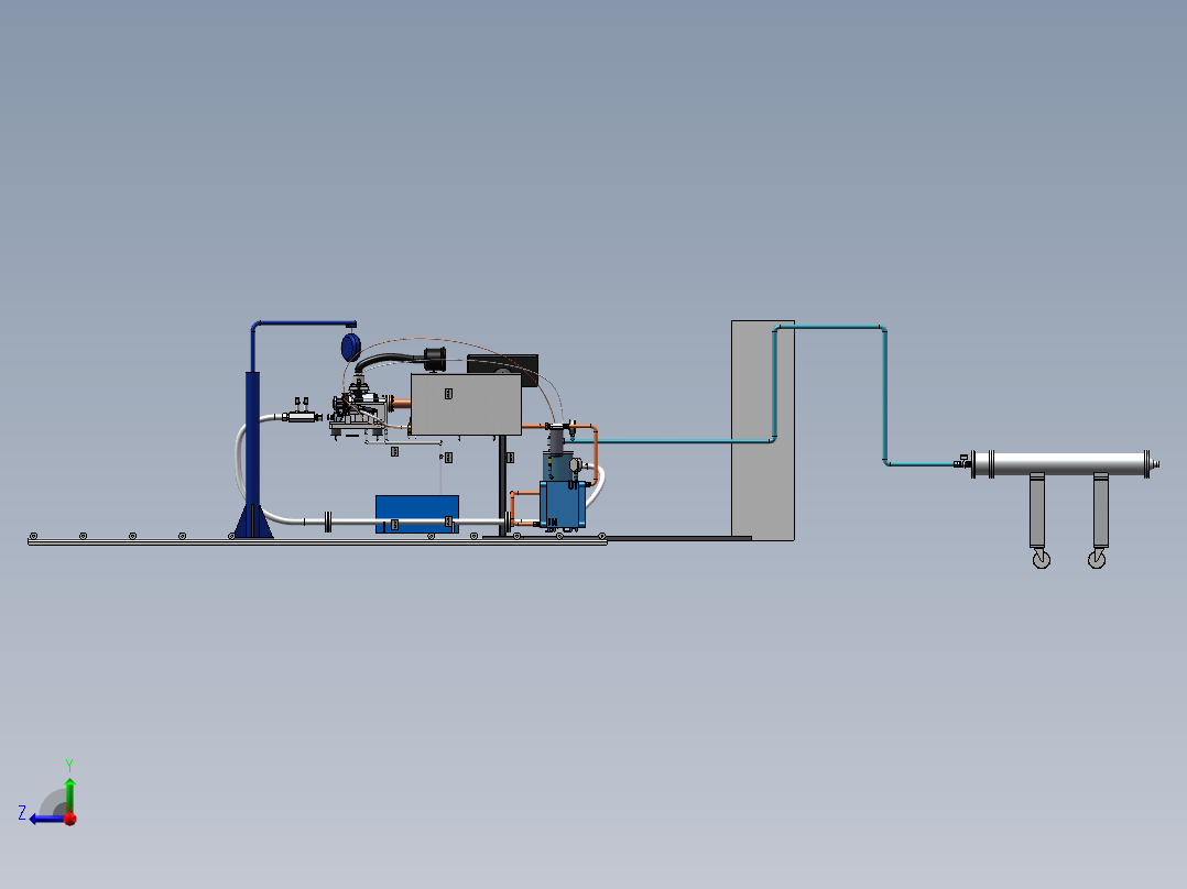 测试台(1)右视图