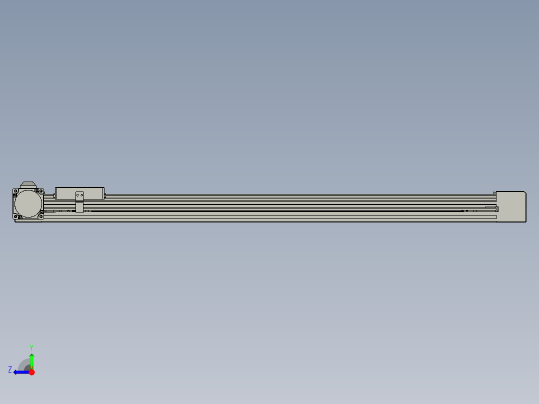 威洛博直线电机模组EB4-L80-S700-L-57-MS3右视图