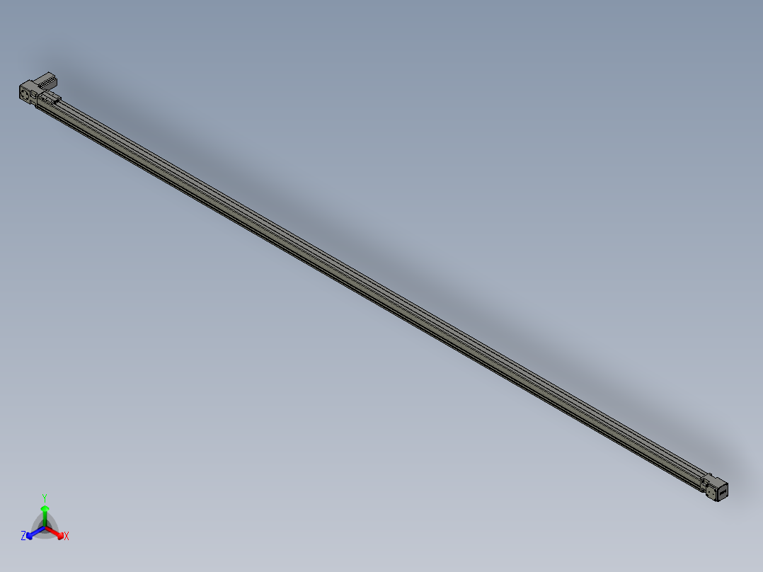 模组FBL60E3900-R正等轴测图