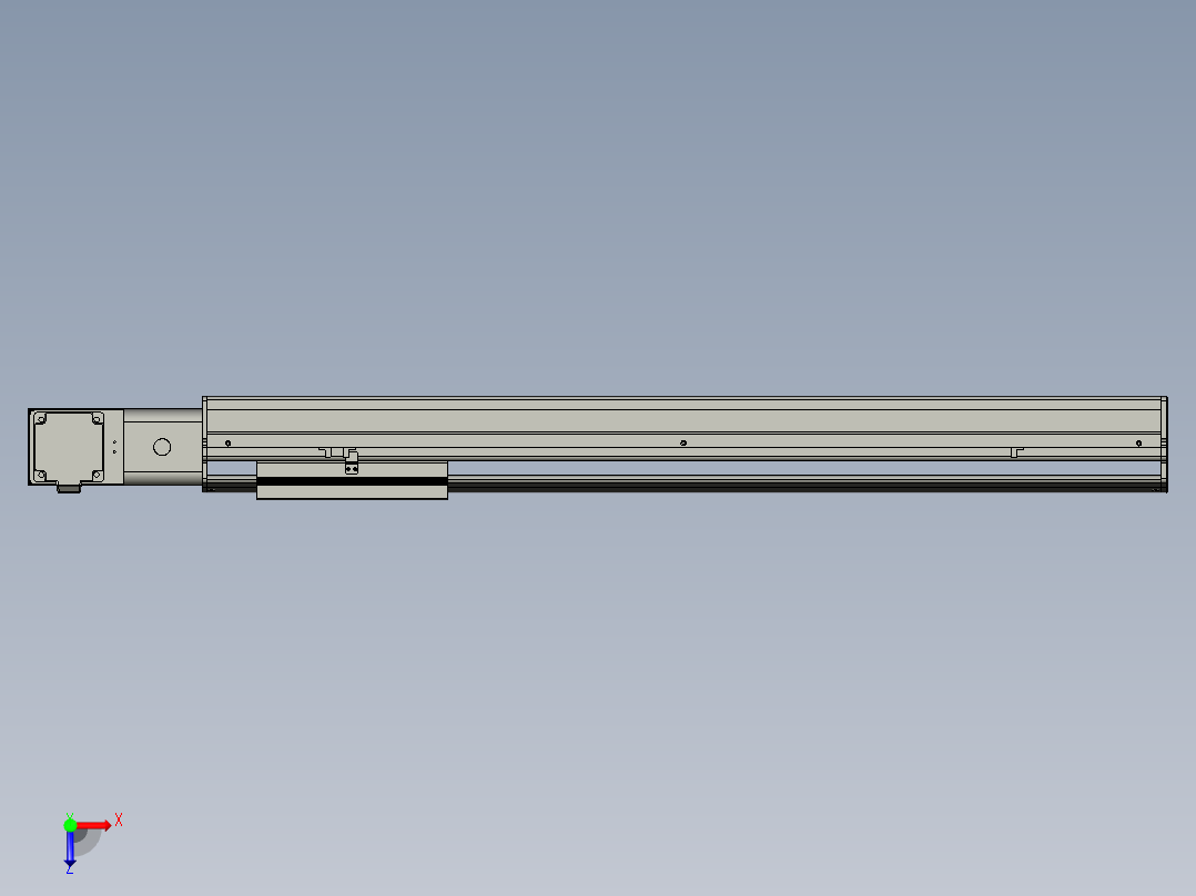 威洛博VBF22-S750-BL俯视图