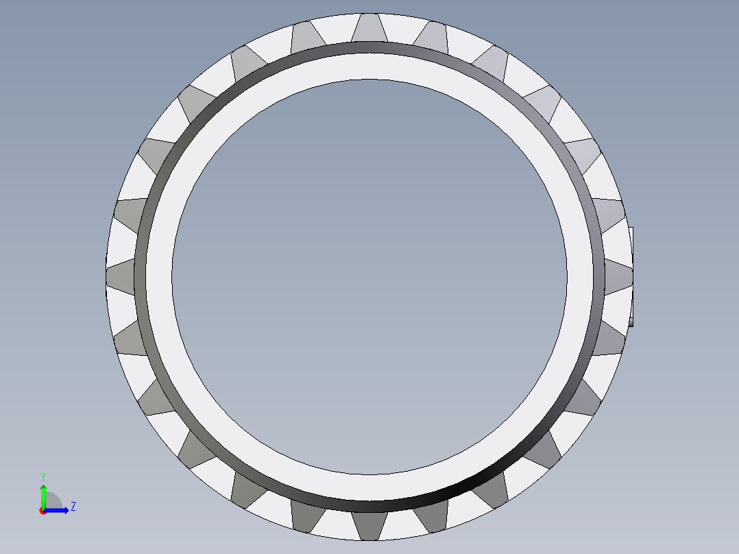 卡套式工业通用硬管接头Progressive_stop_ring_PSR12LX左视图