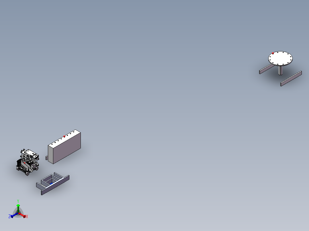 自动分拣第四版正等轴测图