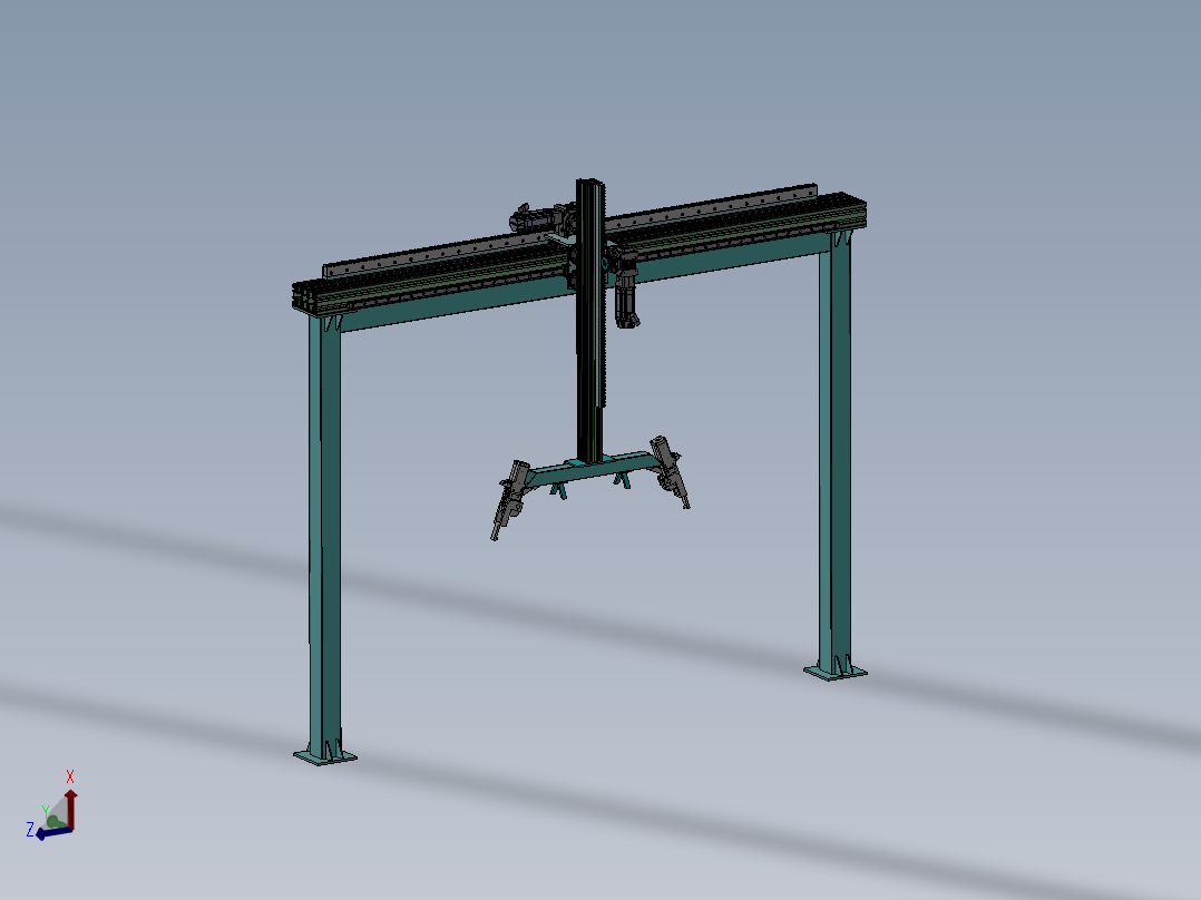 2轴齿轮齿条桁架<span style='color: red'>机械手</span>
