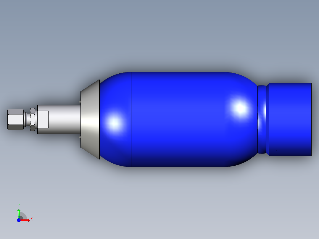 脉动衰减器前视图