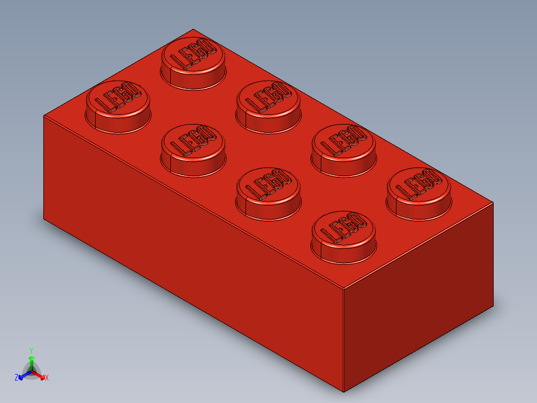 乐高套装 4421基本积木-300121 Bright Red Brick 2 x 4.STEP