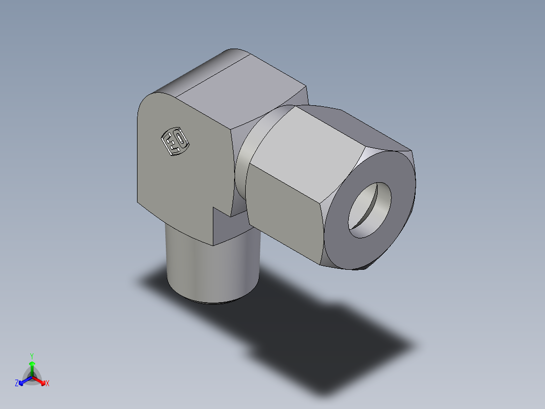 卡套式工业通用硬管接头EO_Male_stud_elbow_WE08LMCF