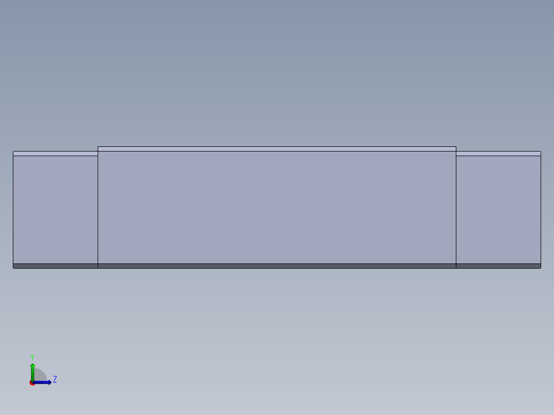 上银直线滑轨-MGW12C 滑块左视图
