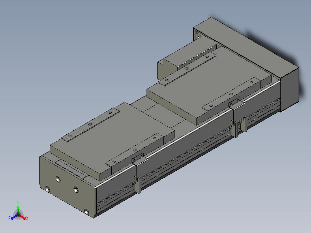 直线模组LHC17-S250-L设计图纸