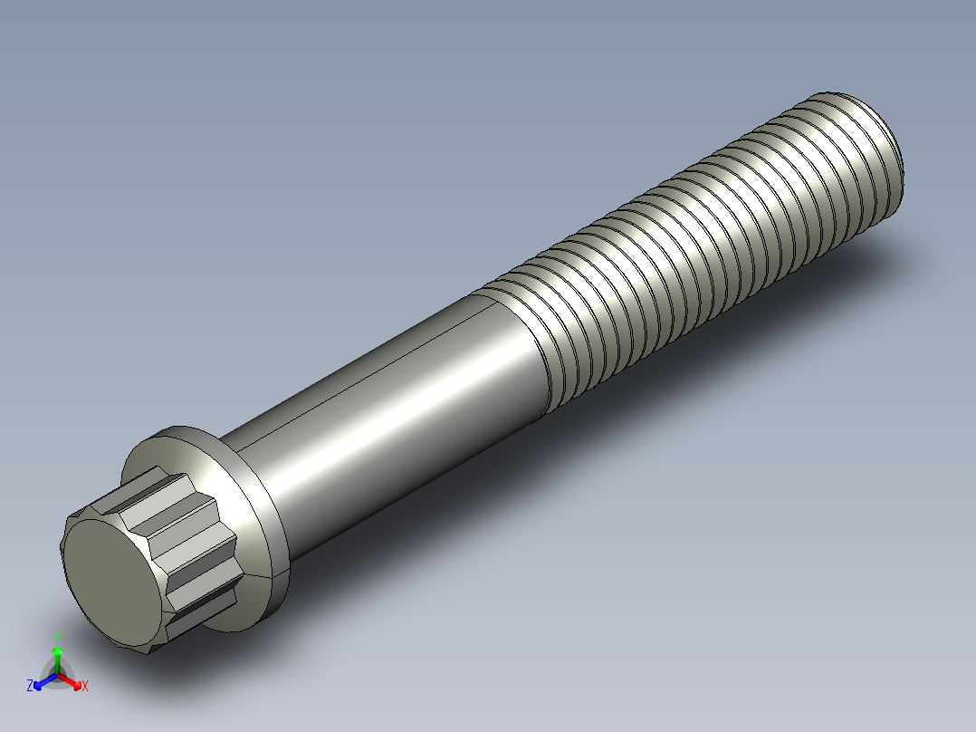 法兰头螺钉-5-16in-24 2long 12-point screws.STEP