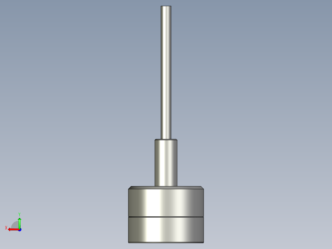 基恩士EH-440_kc图纸模型后视图