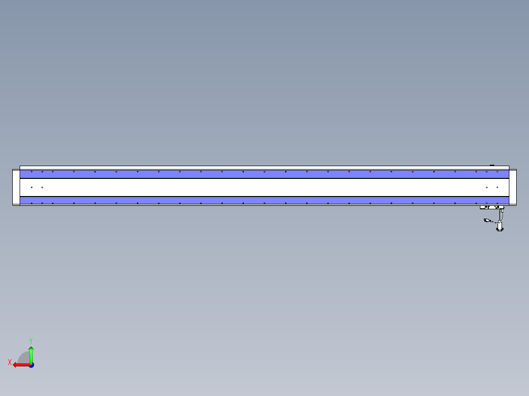 威洛博VL系列3d模型模组VL17E1Y-S2150后视图
