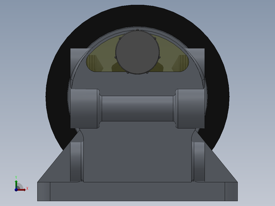 柴油过滤器前视图