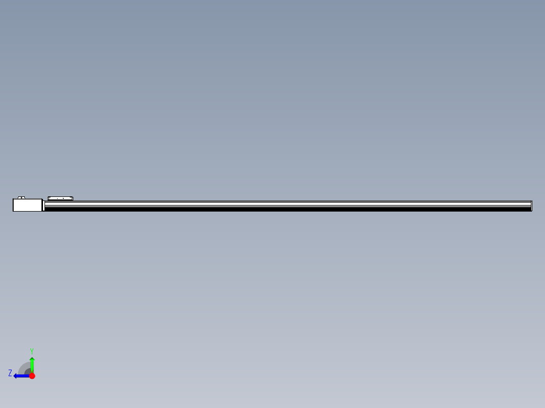 同步带全封闭直线模组TPA-HCB-105D-90-L2300-MR-Y-P20-N3右视图
