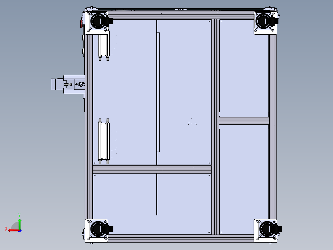 接线板装配锁螺丝机sw22可编辑后视图