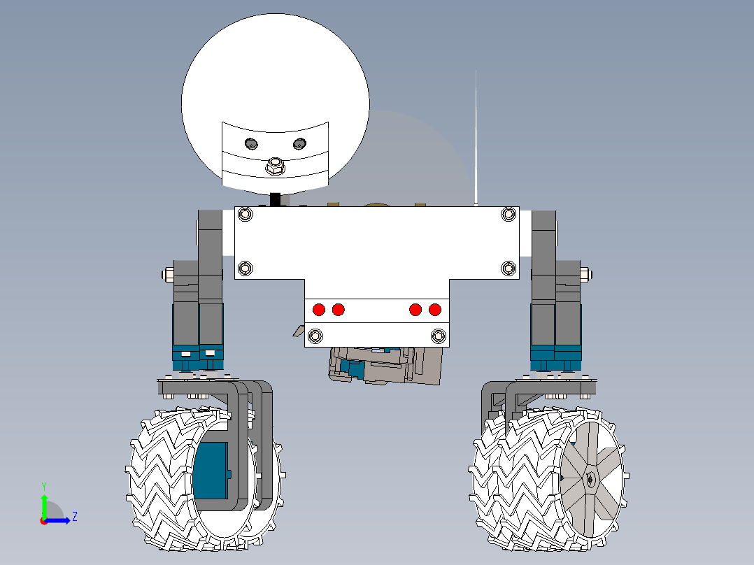 academic-city-mars-rover SW左视图