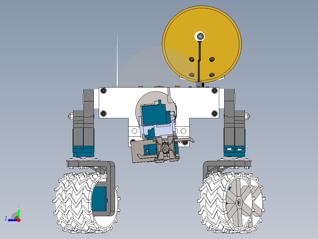 academic-city-mars-rover SW右视图