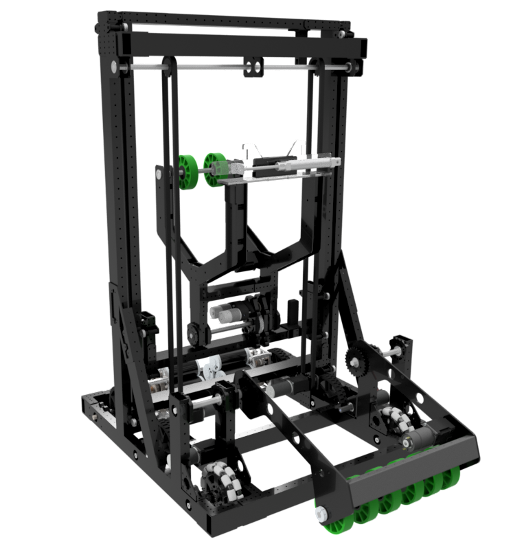 FRC 4635 slimer 2019机器人车3D图纸 STP格式