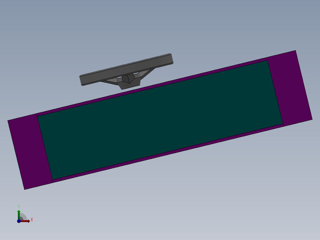 V手动升降机前视图
