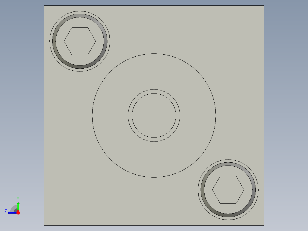 KOSMEKJKB0x0-0G多系列多零件图纸模型右视图