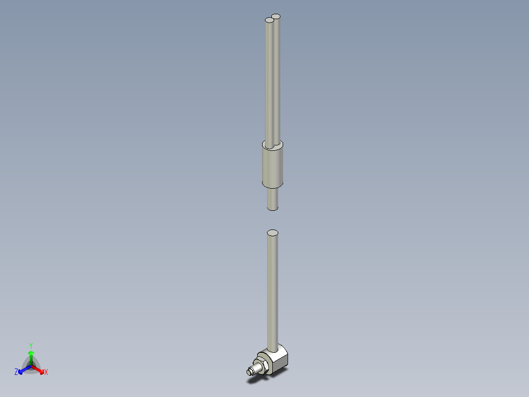 耐高温玻璃光纤_漫反射型FR-GWY320_3D