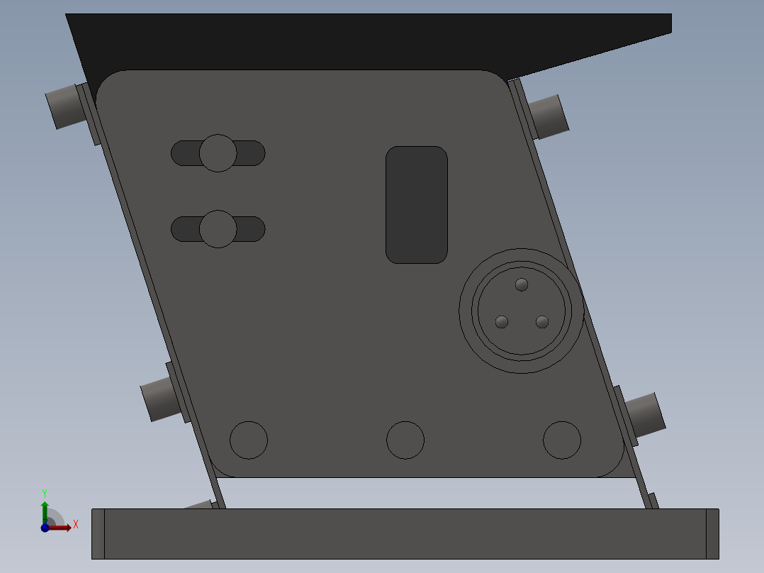 未知振动盘上料前视图