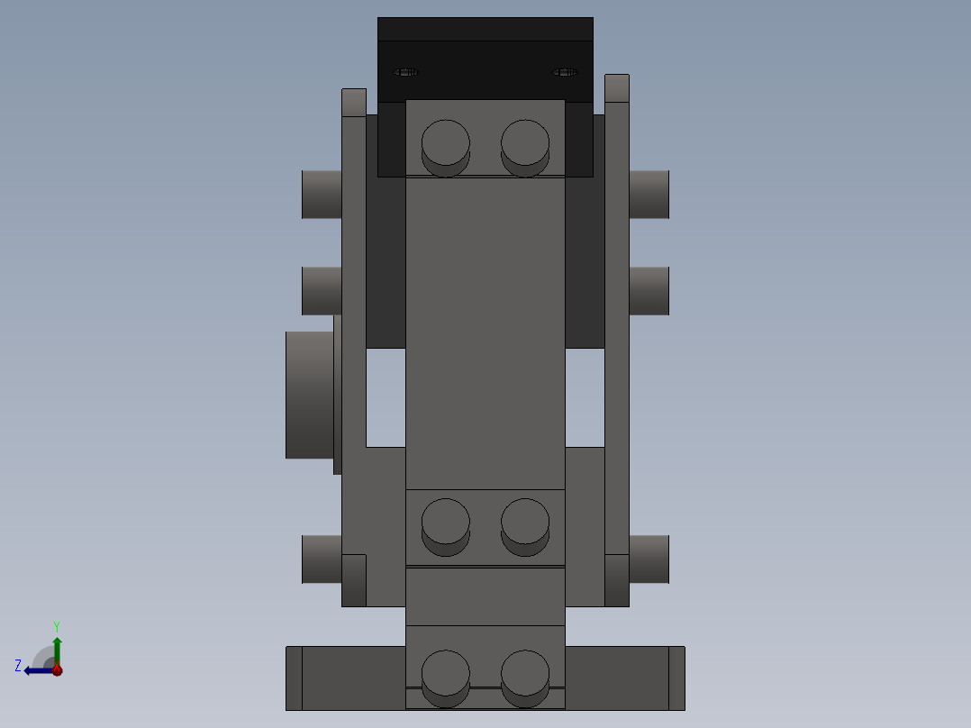 未知振动盘上料右视图
