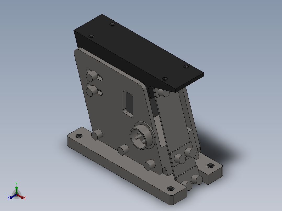 未知振动盘上料正等轴测图