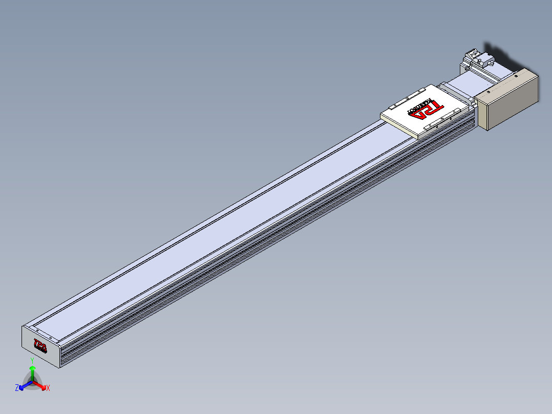 同步带全封闭直线模组TPA-HCB-110D-90-L1000-ML-Y-P40-N3