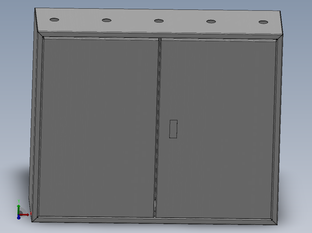 solidworks设计<span style='color: red'>电</span><span style='color: red'>柜</span>箱体