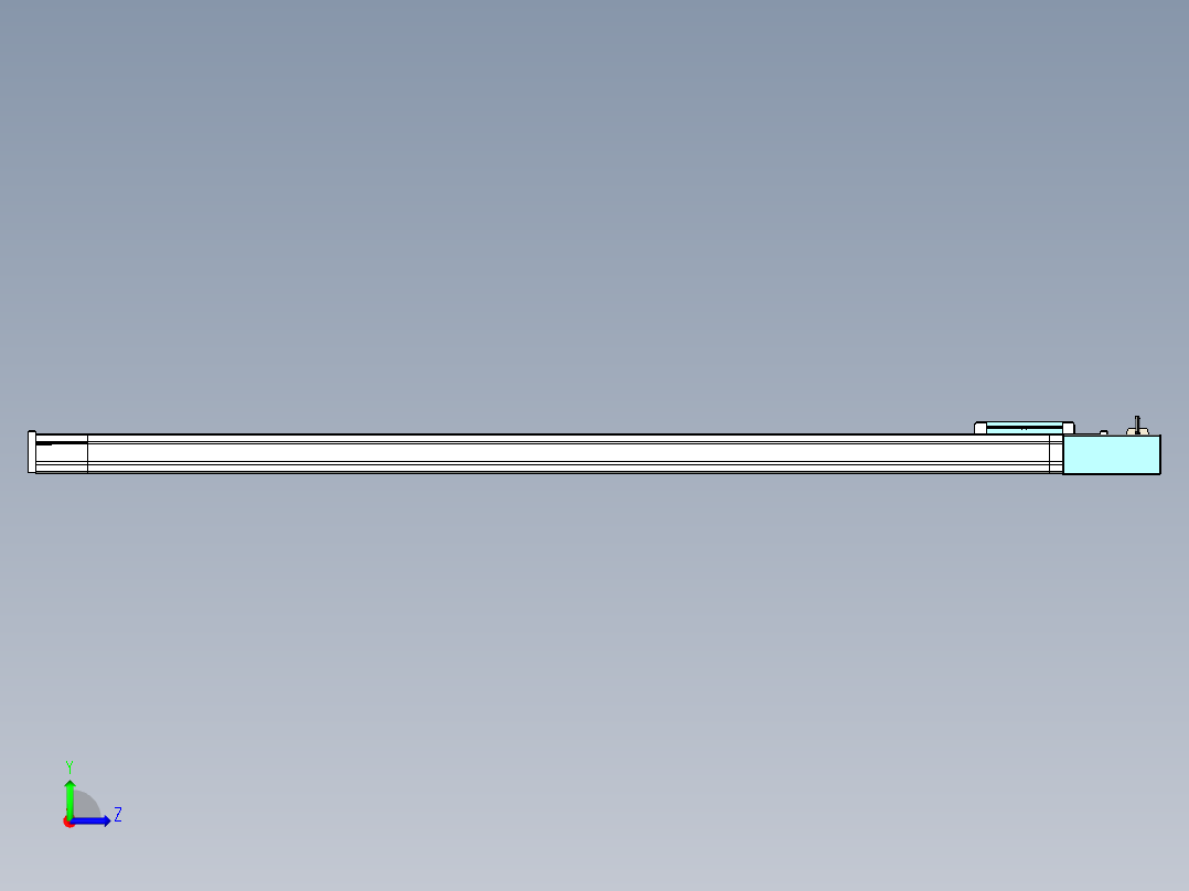 欧规系列-LB6A-L65-S1500-BR-ZP40-C3左视图