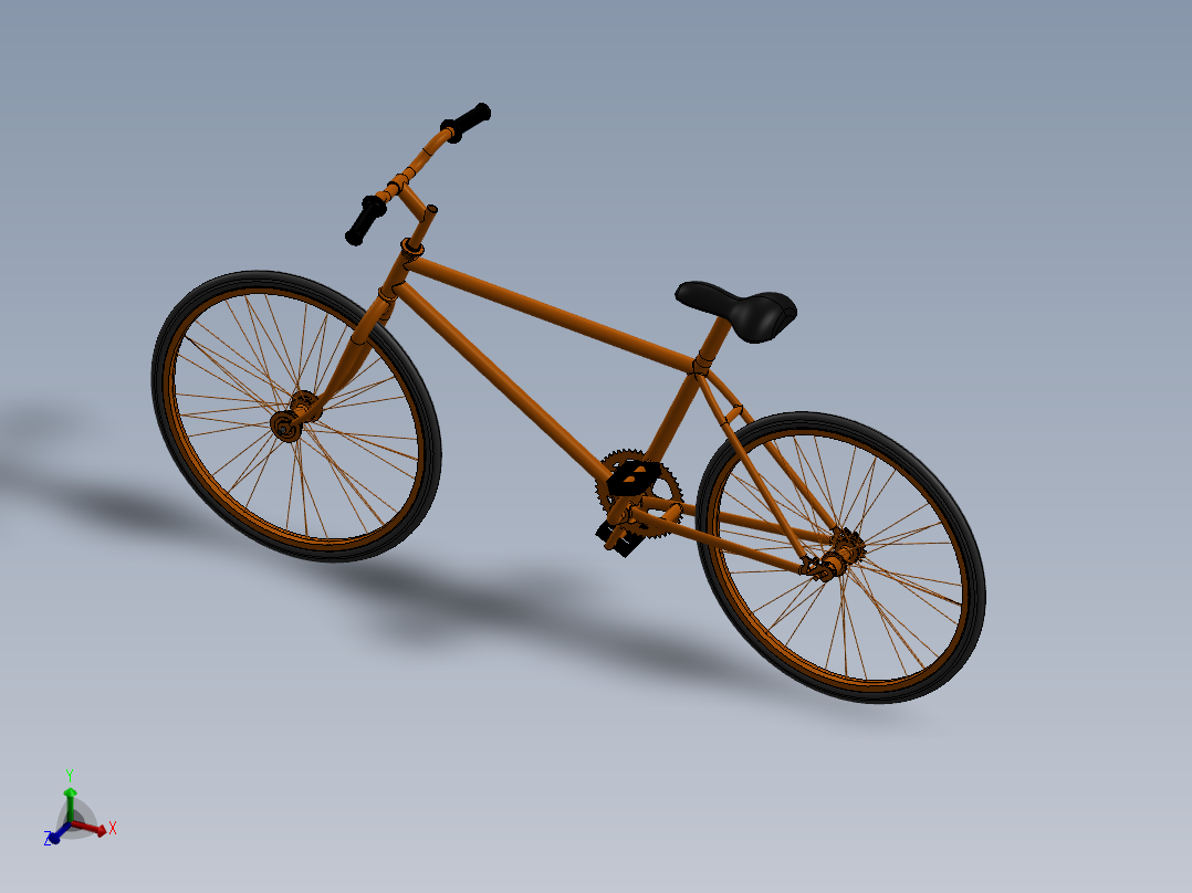 公路<span style='color: red'>自行车</span>设计sw