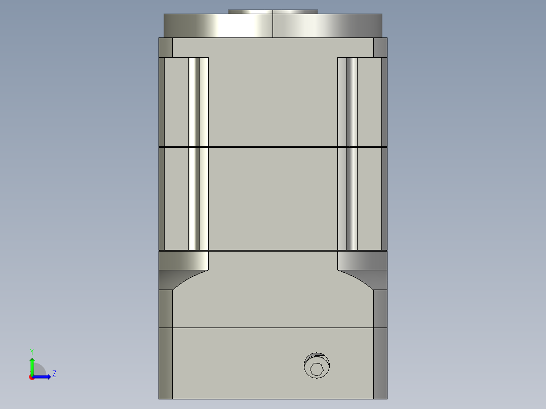 斜齿PGH115-L2 19-70-90-M6 KCZ25.STEP左视图