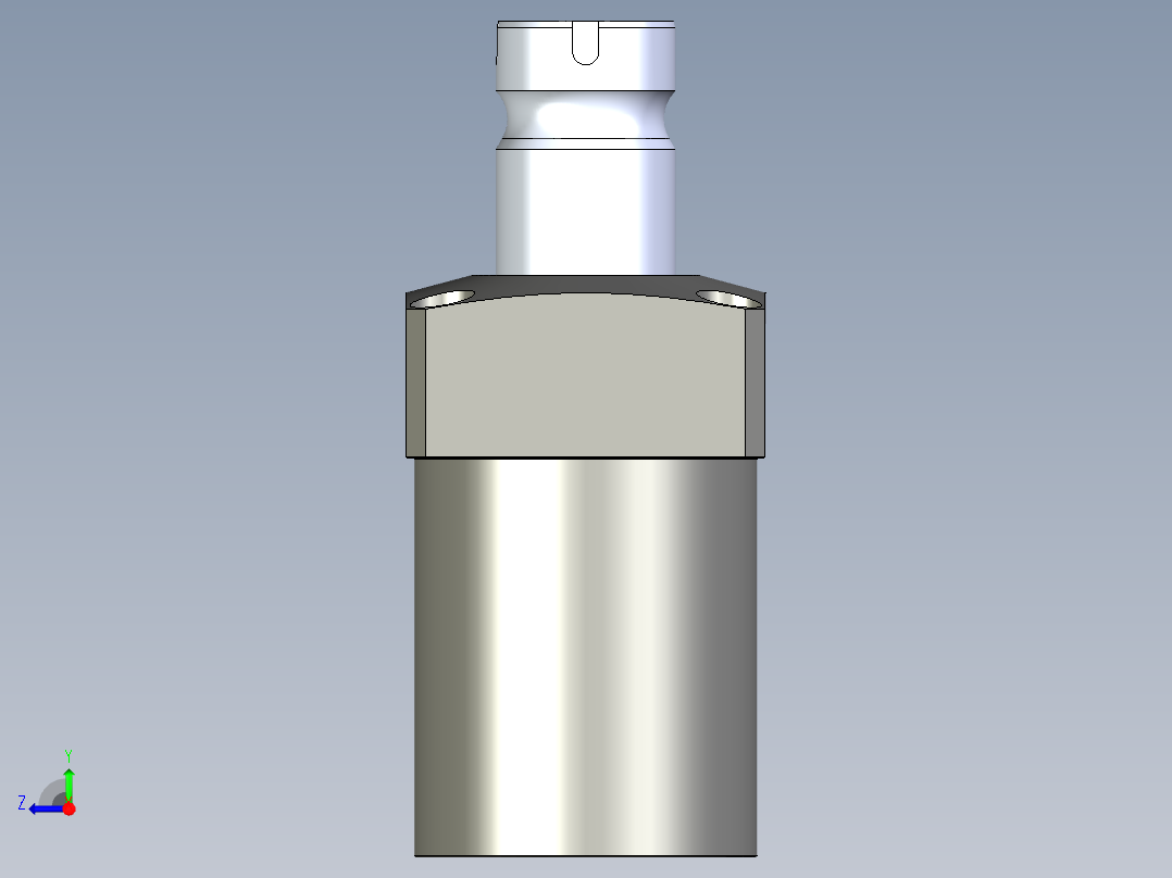 KOSMEKLHS1050-GL-F多系列多零件图纸模型右视图