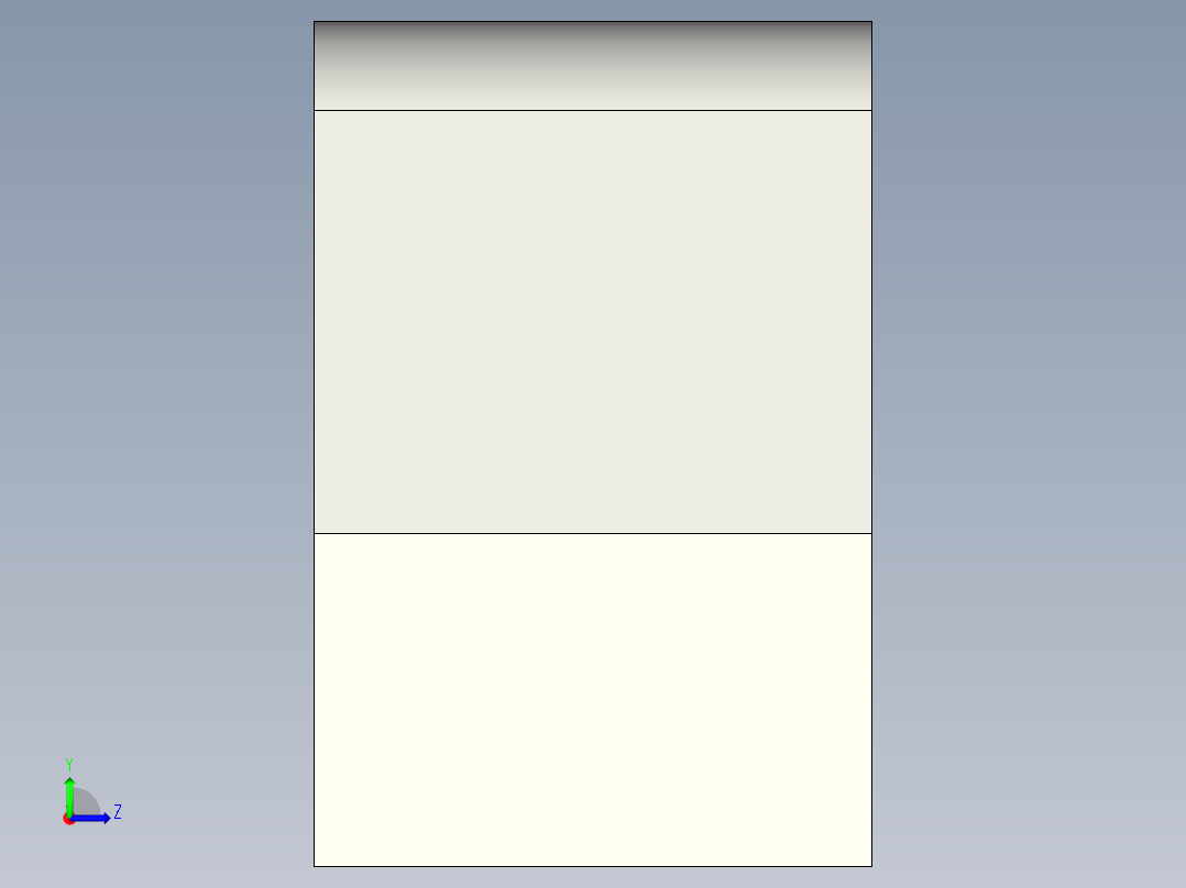 取手(塑膠)M.543-3D多系列多零件图纸模型左视图