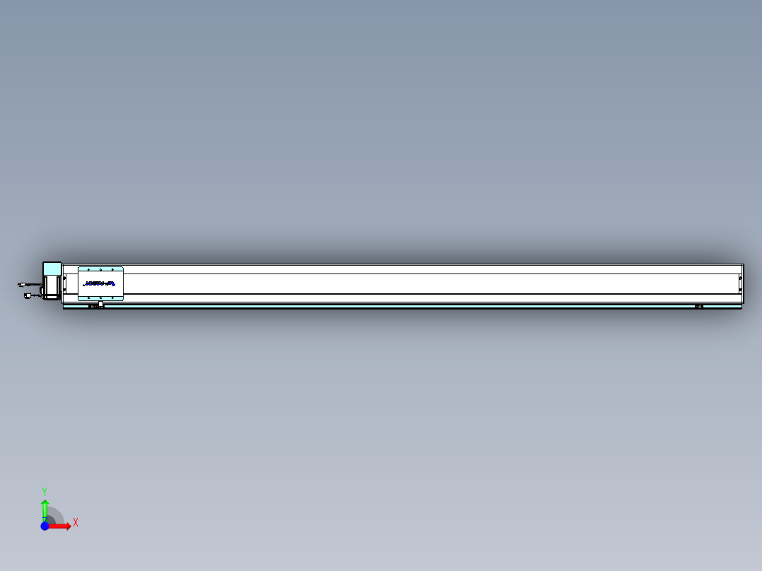 威洛博VBC同步带传动一无尘环境VBC14-L45-S2100-BRU-ZP40-C3前视图