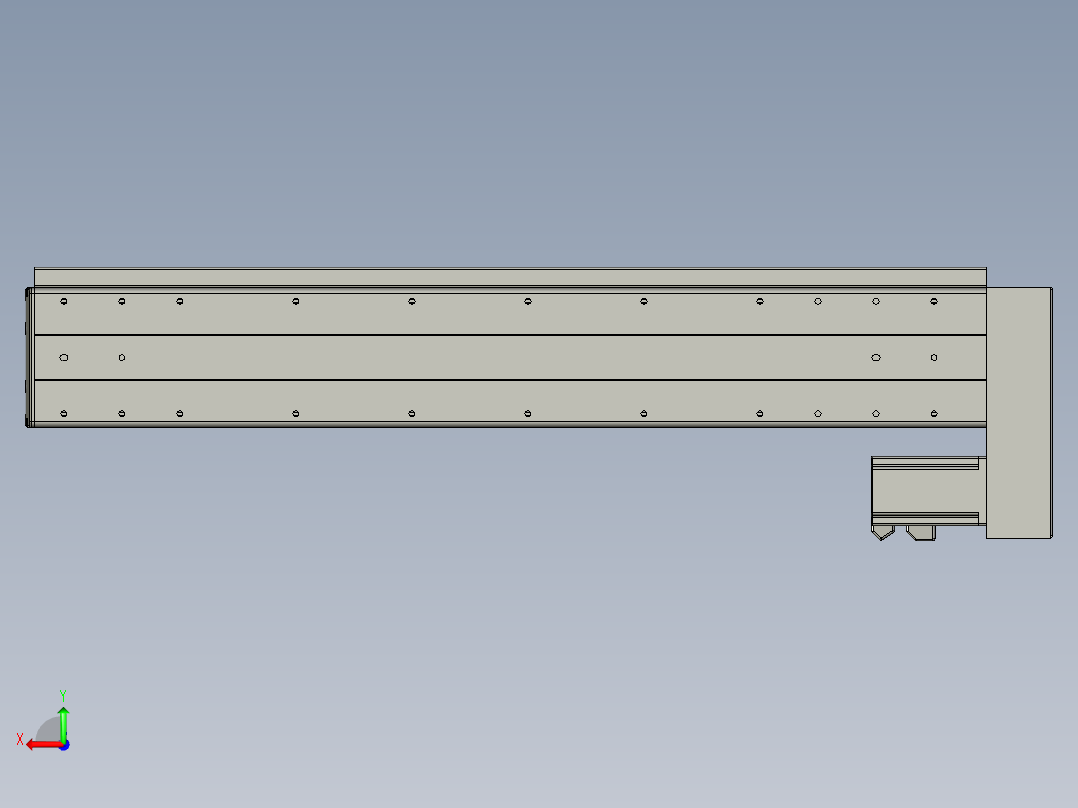 威洛博VF12-S600-BL后视图