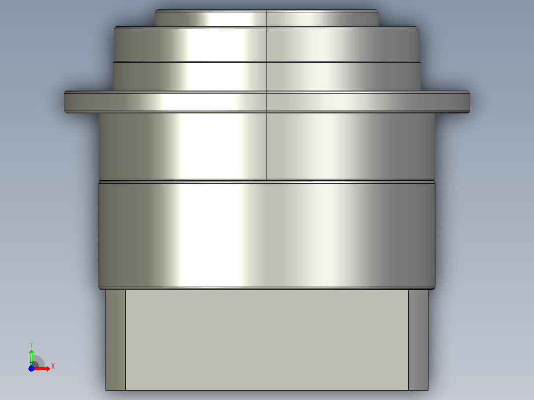 斜齿PHF110-L1 14-73-98.43-M6.STEP前视图