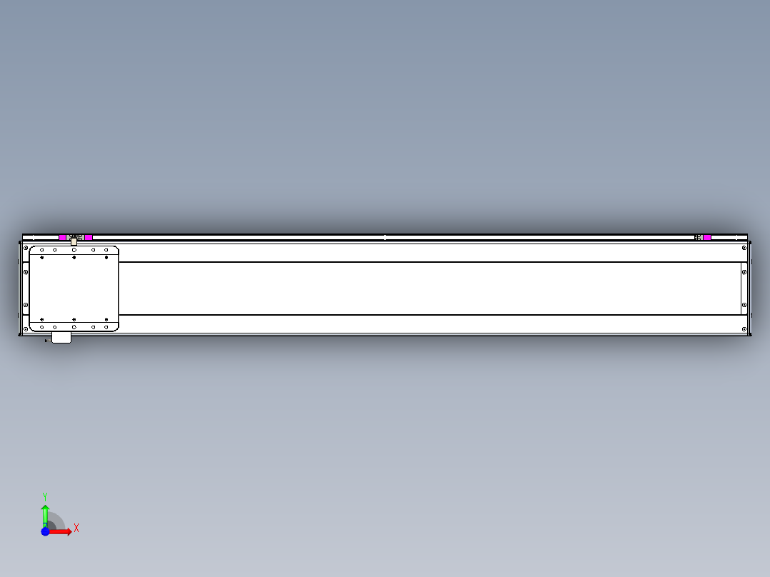 威洛博LC系列3d模型模组LC22H2Y-S1450前视图